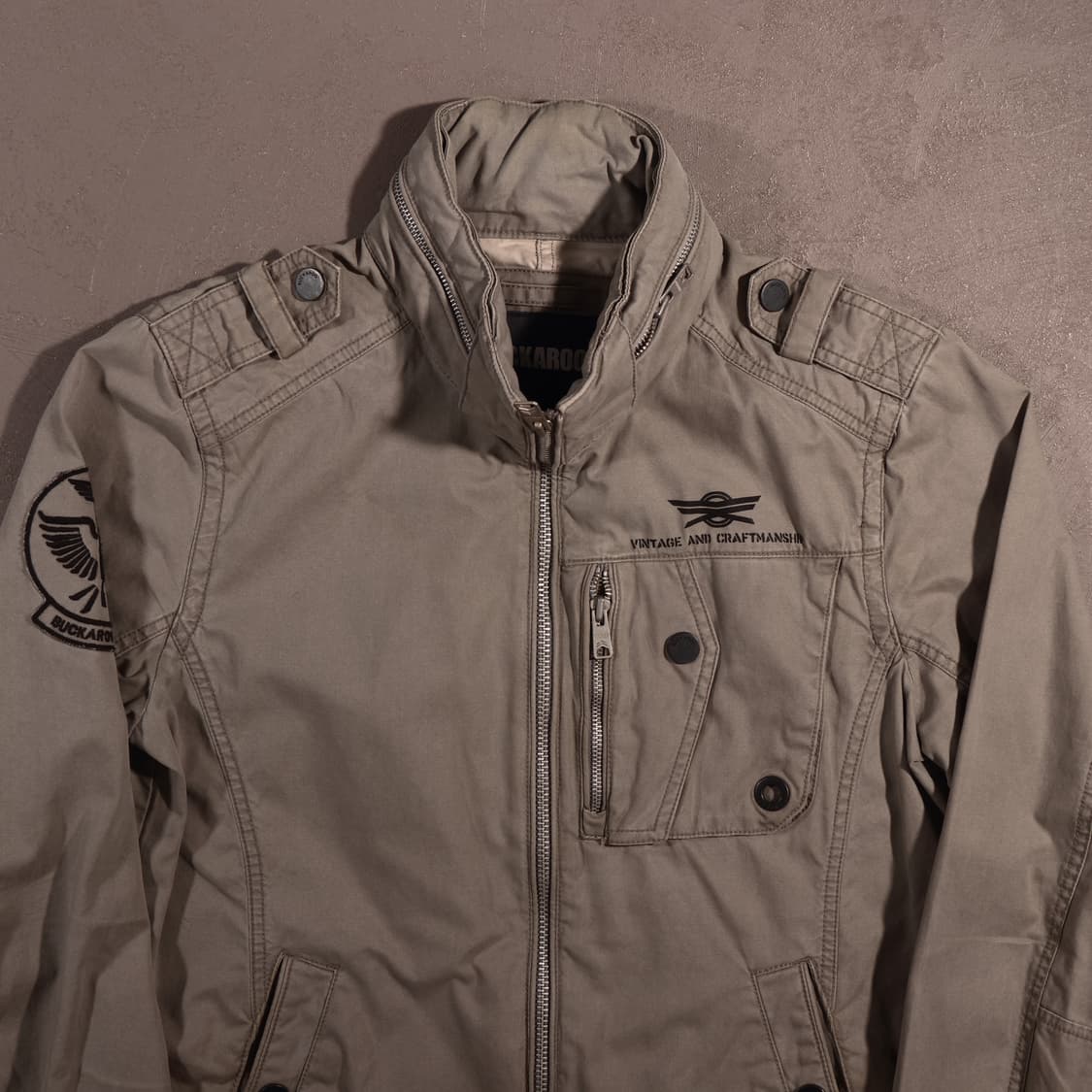 버카루 밀리터리 자켓 C501 상품이미지2