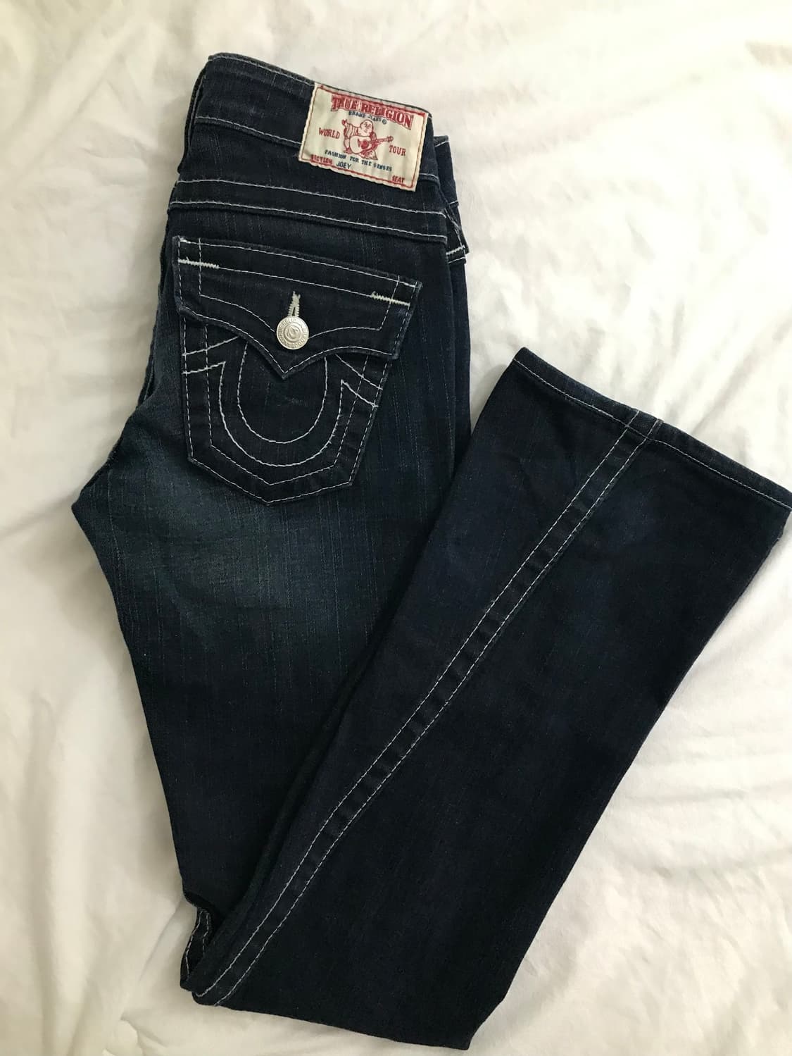 트루릴리전 조이 로우라이즈 부츠컷데님 26size 상품이미지1