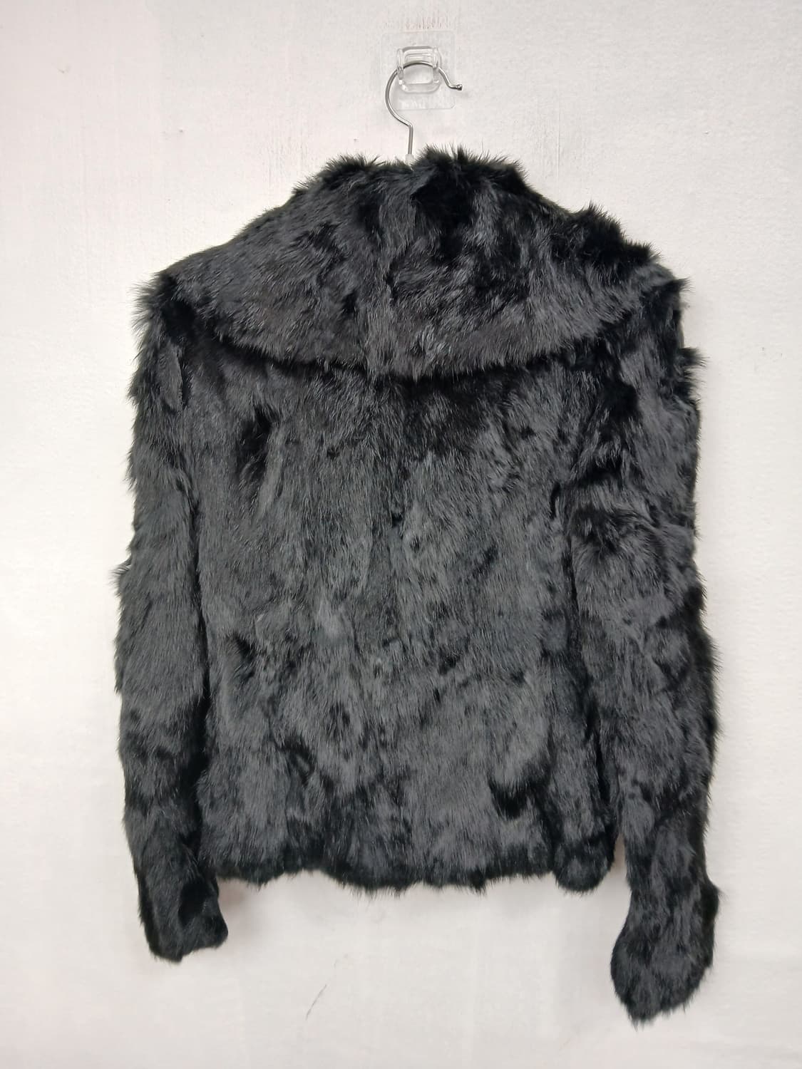 Ghost 천연토끼털 자켓 블랙 90 S 상품이미지4