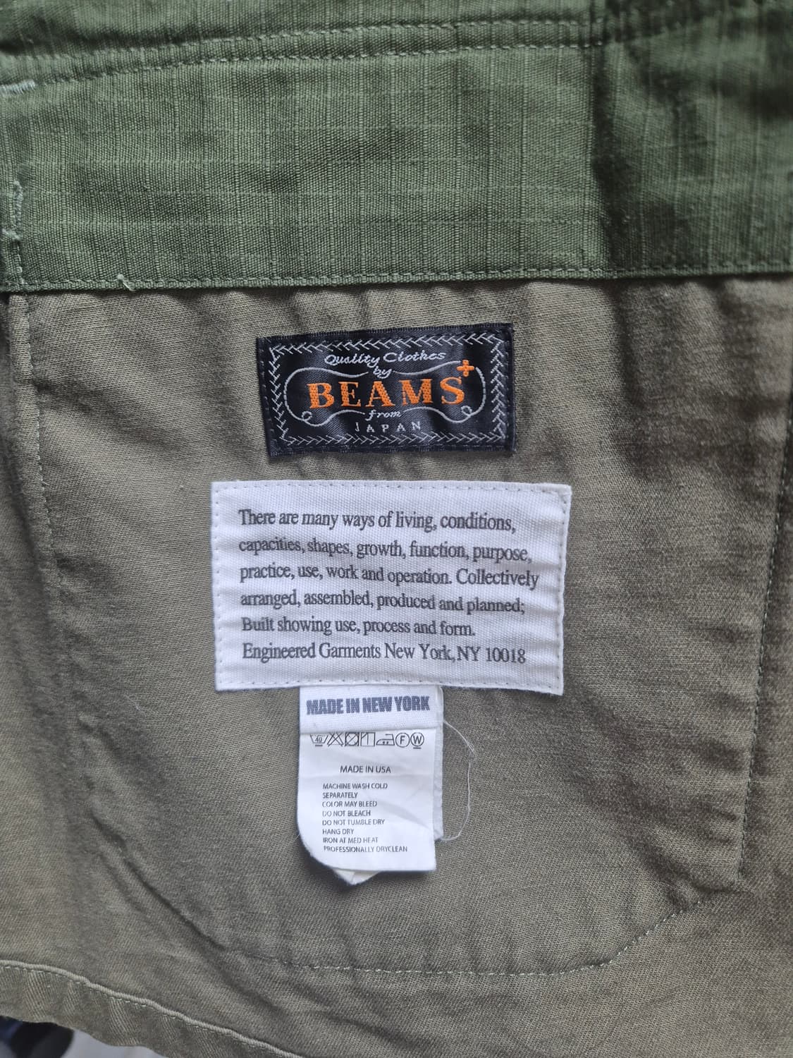 엔지니어드가먼츠 빔즈플러스 자켓 s사이즈 상품이미지3