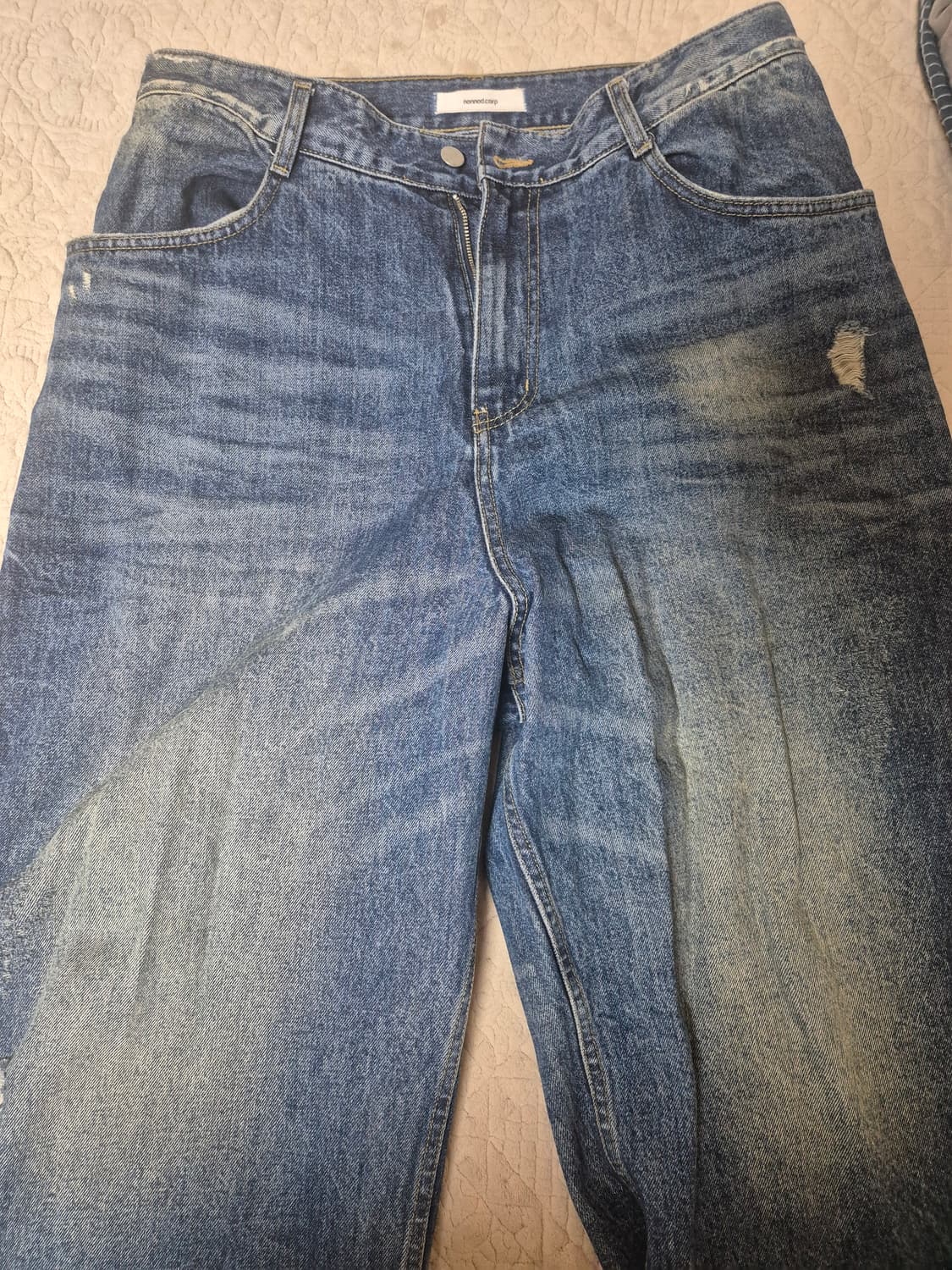 (가격인하)논노드 재패니즈 데님 중청 3사이즈 판매합니다! 상품이미지1