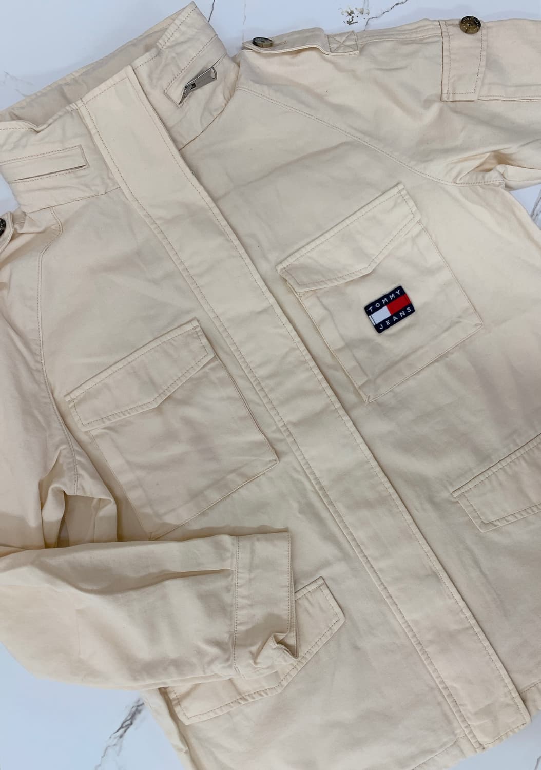 (새상품) 타미 봄 남녀공용 야상자켓 상품이미지1