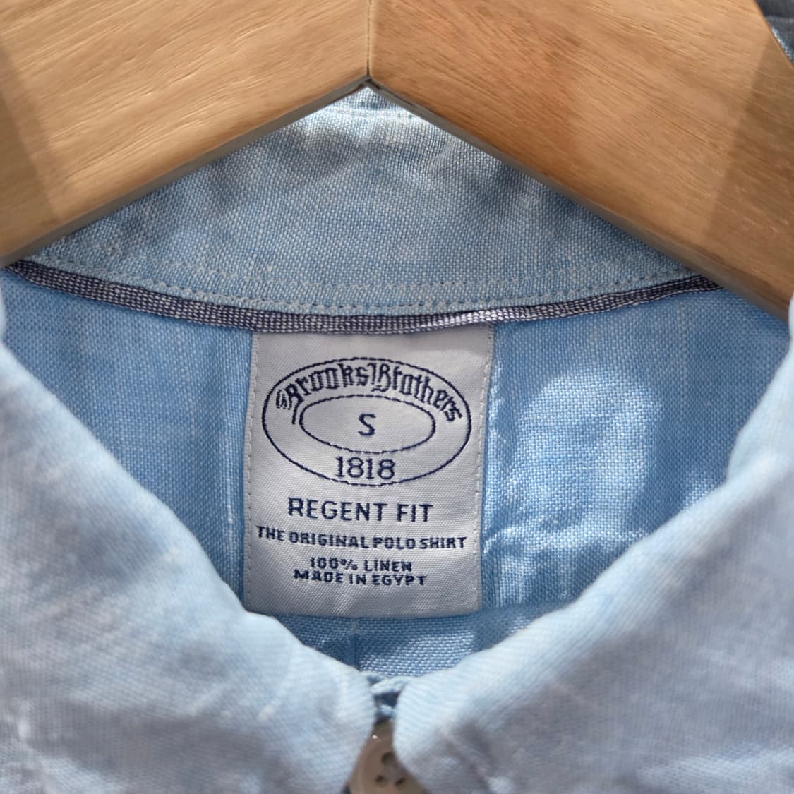 브룩스브라더스 버튼다운 린넨 반팔셔츠 S  상품이미지2