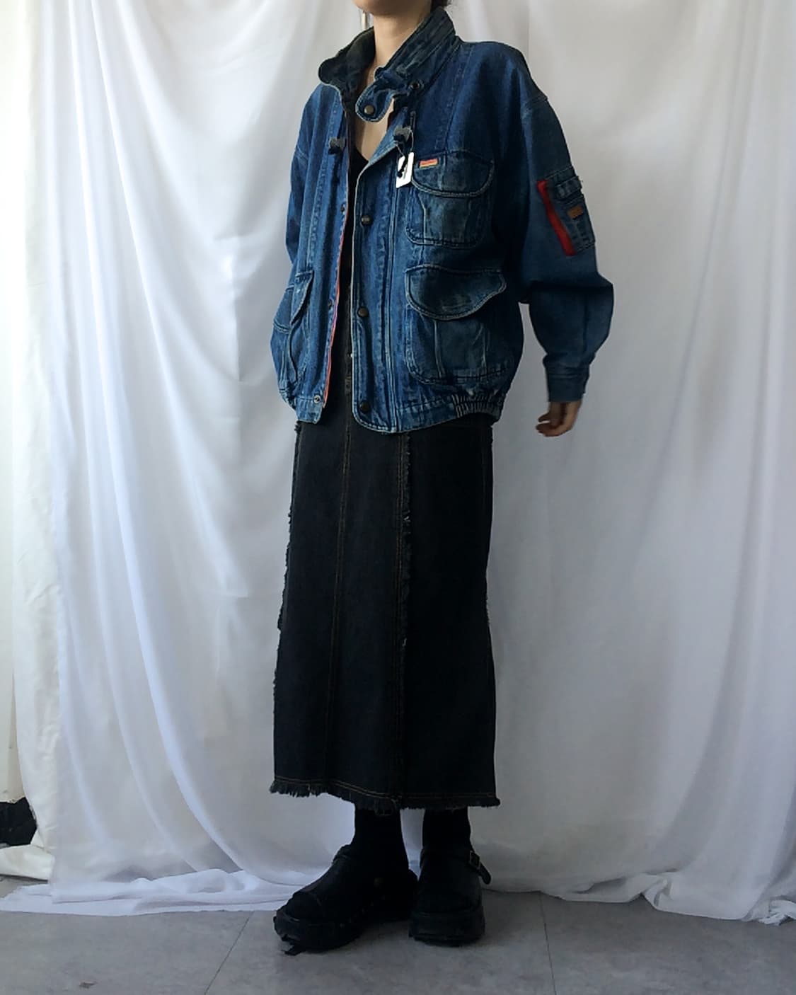 Washing denim jacket 상품이미지8