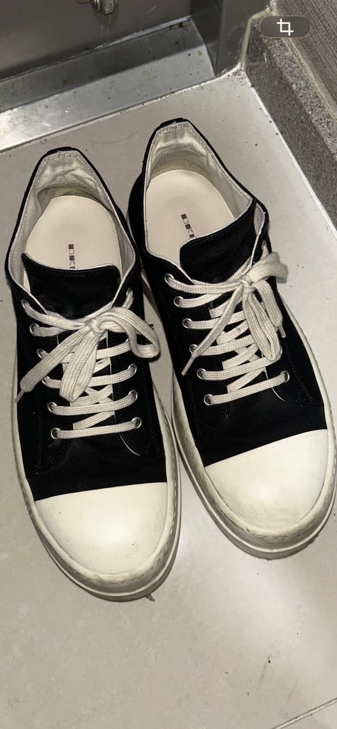 릭오웬스 라몬즈 로우 더블범퍼 42.5 상품이미지1