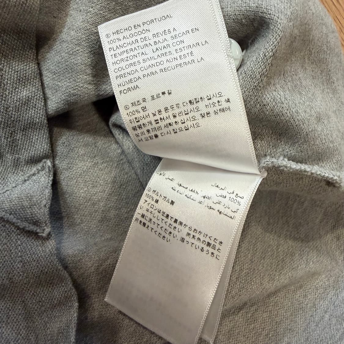 Orlebar Brown 테일러드 핏 그레이 폴로 셔츠 상품이미지3