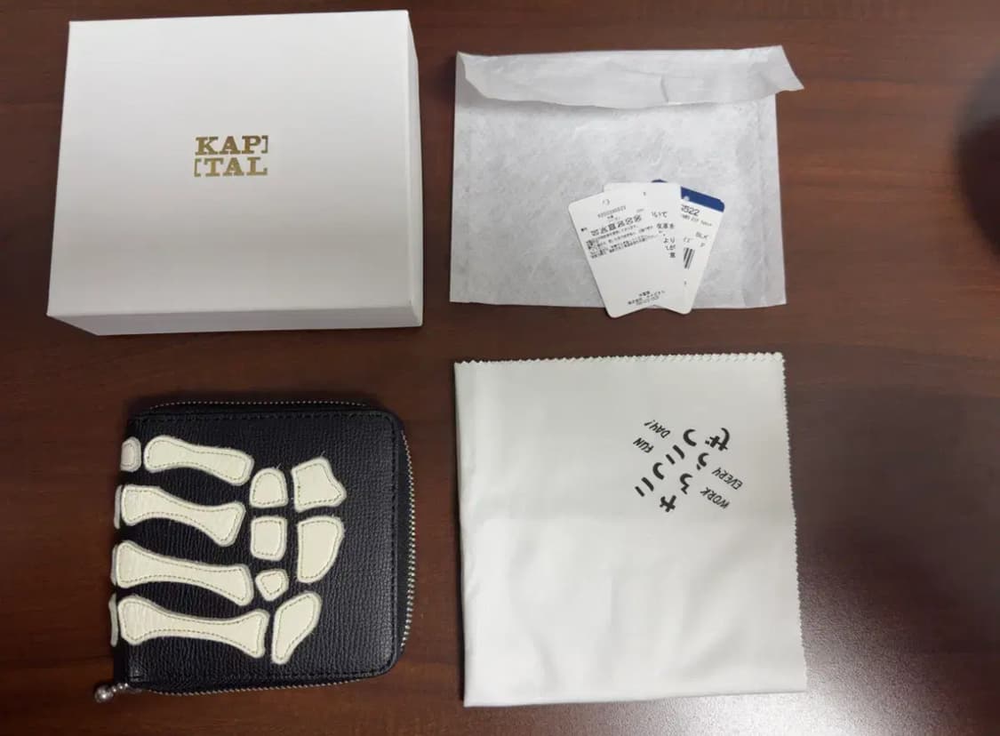 캐피탈 thums up 반지갑 블랙 상품이미지1