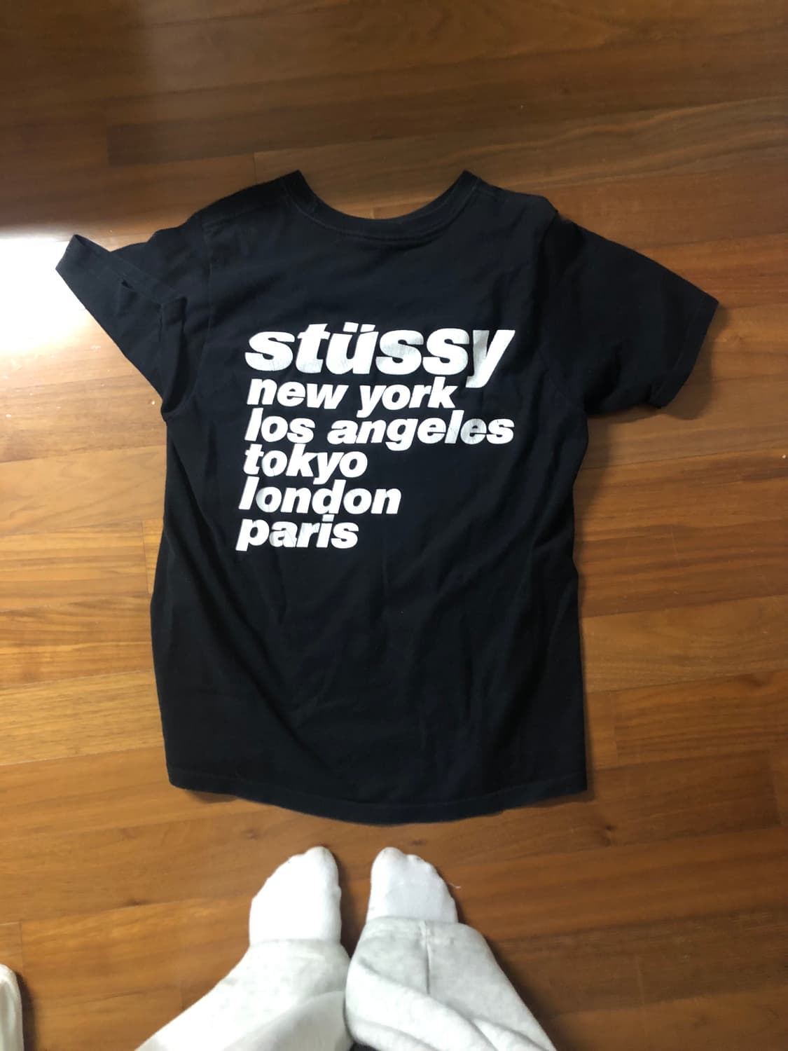 여성용 스투시 이탈릭 월드투어 반팔 상품이미지1