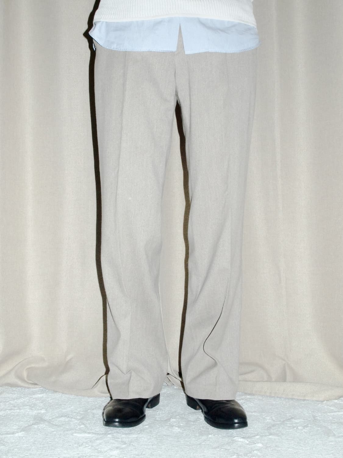 JACQUES PERNET Wool No-tuck Pants 상품이미지1