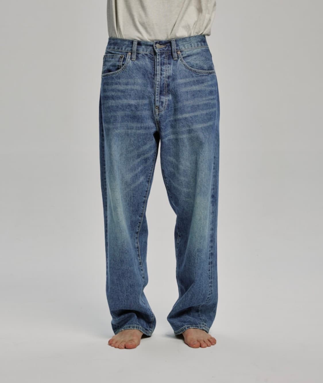 택포) 비헤비어 523L 셀비지 데님 상품이미지1