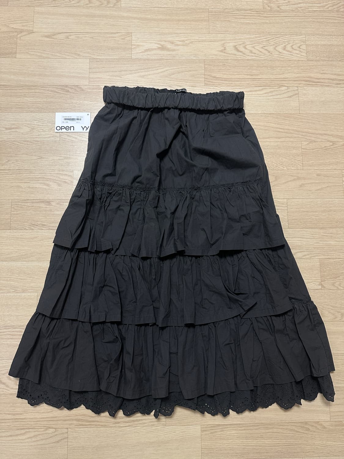 [M]open yy 롤 웨이스트 스커트 상품이미지6