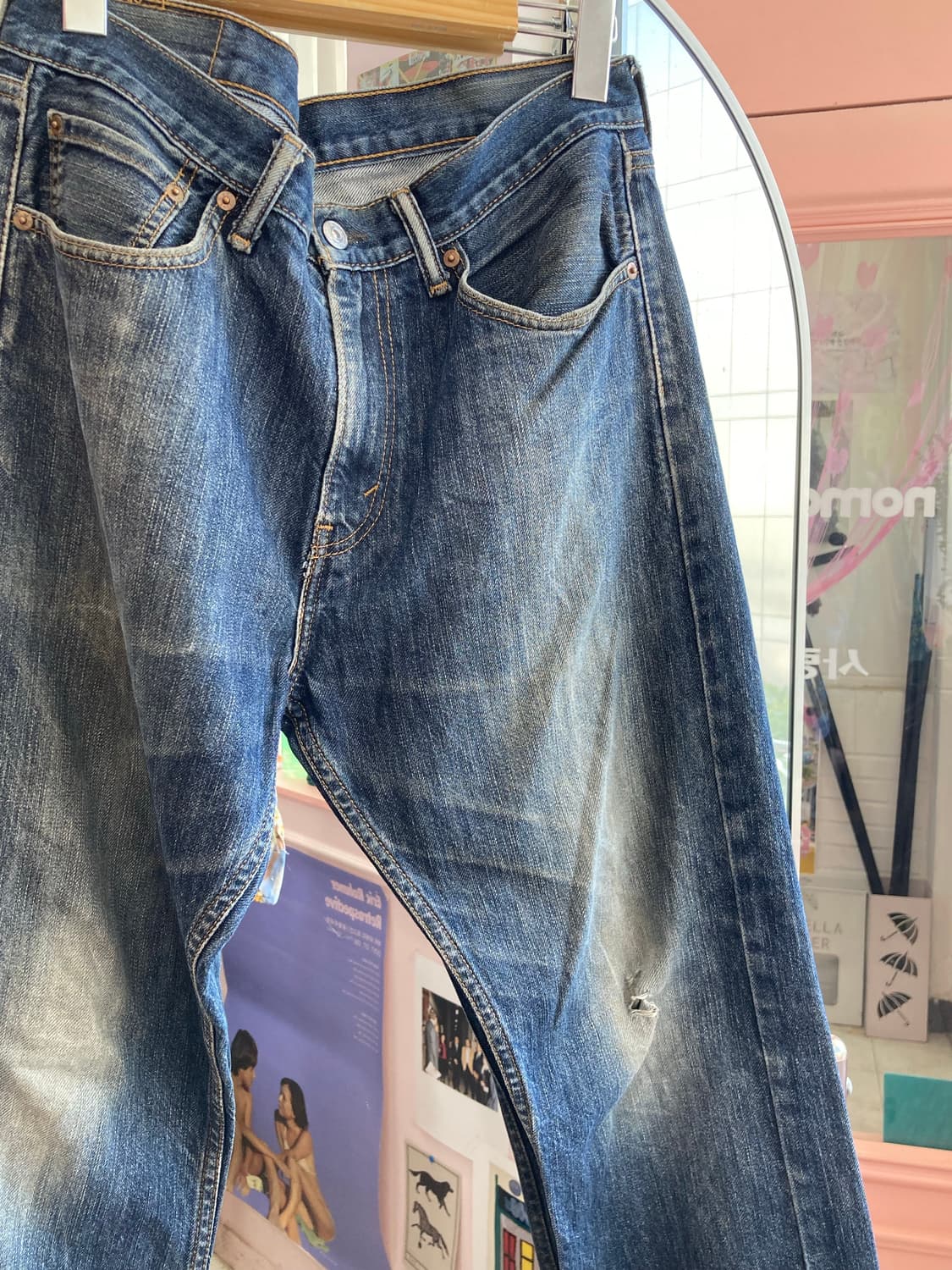 리바이스 Levis 일자 데님 팬츠 상품이미지2