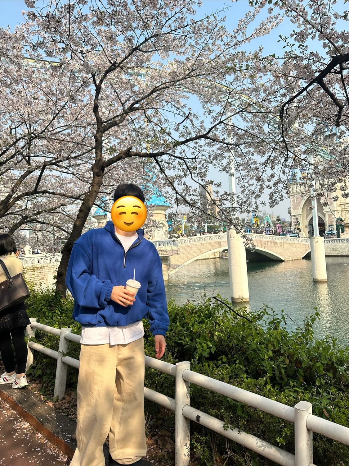 [1] 논노드 하프집업 블루 상품이미지3