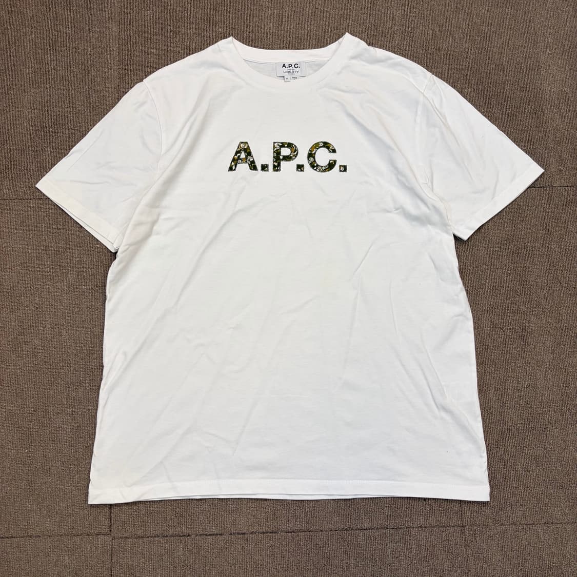 A.P.C. Liberty 아페쎄 반팔 티셔츠 xl  상품이미지1
