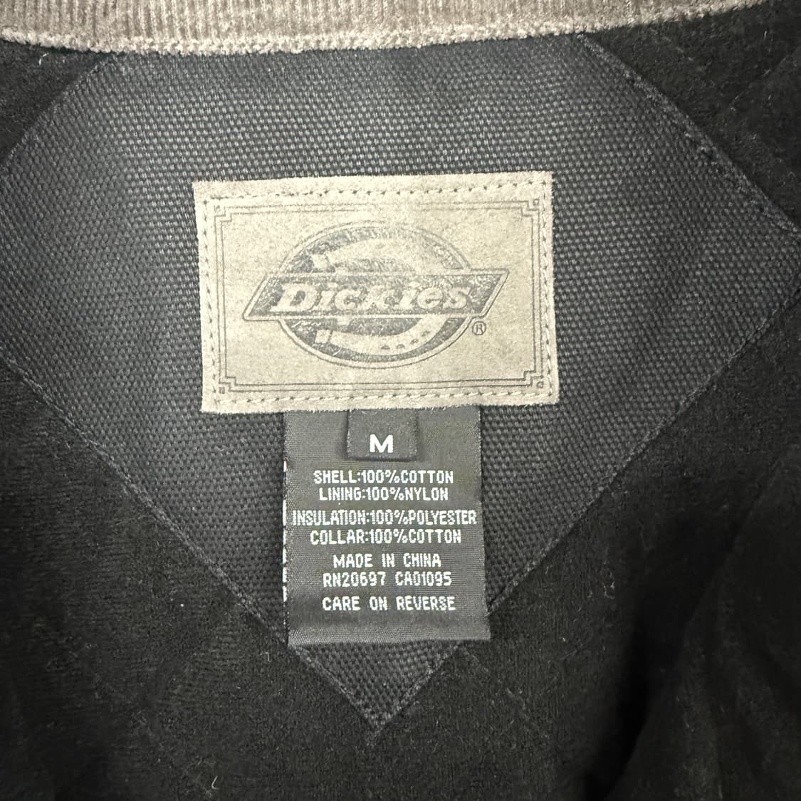 (M)디키즈 DICKIES 코듀로이 칼라 워크자켓(블랙,새상품) 상품이미지3