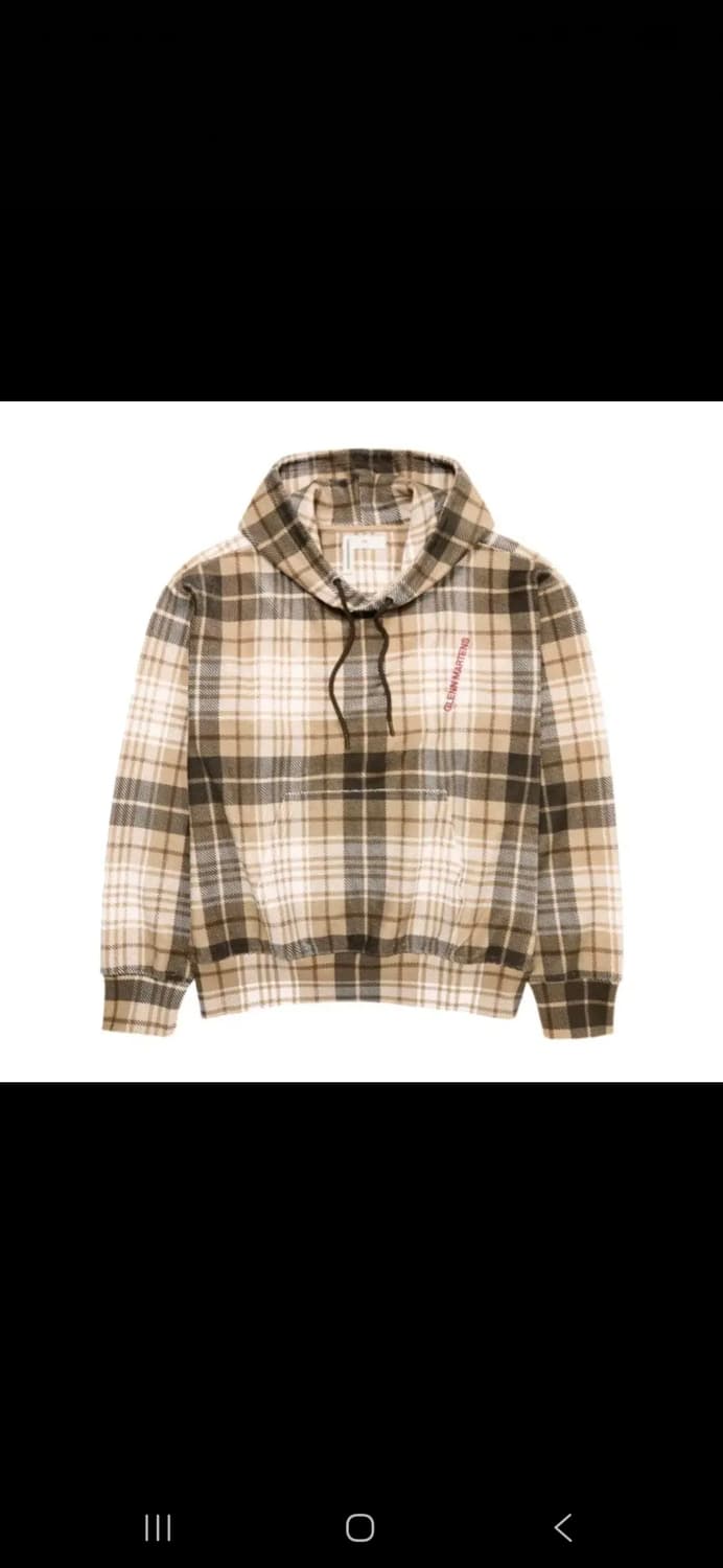 H&M 글렌마틴스  후드체크 셋업 상품이미지1