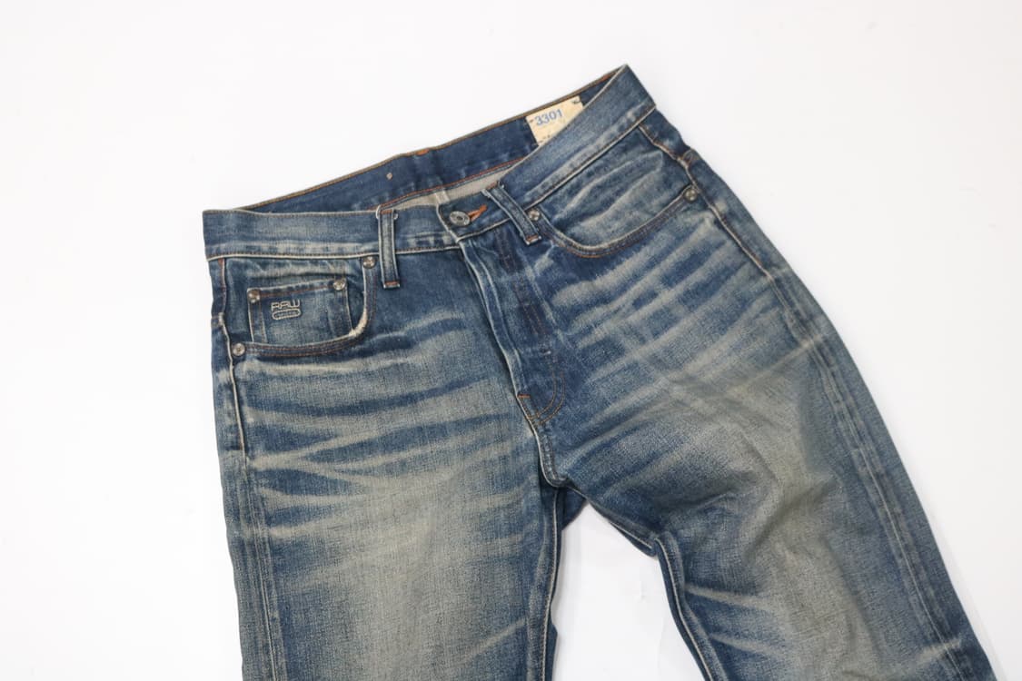 지스타로우 빈티지 3301 슬림 스트레이트 진 (29) 상품이미지3