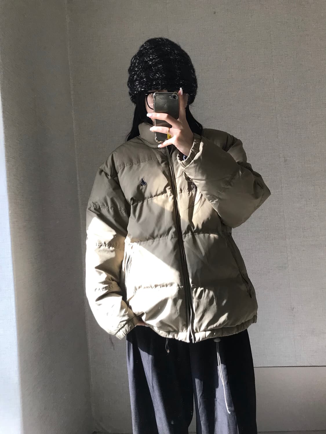 빈폴 카키 패딩 상품이미지4