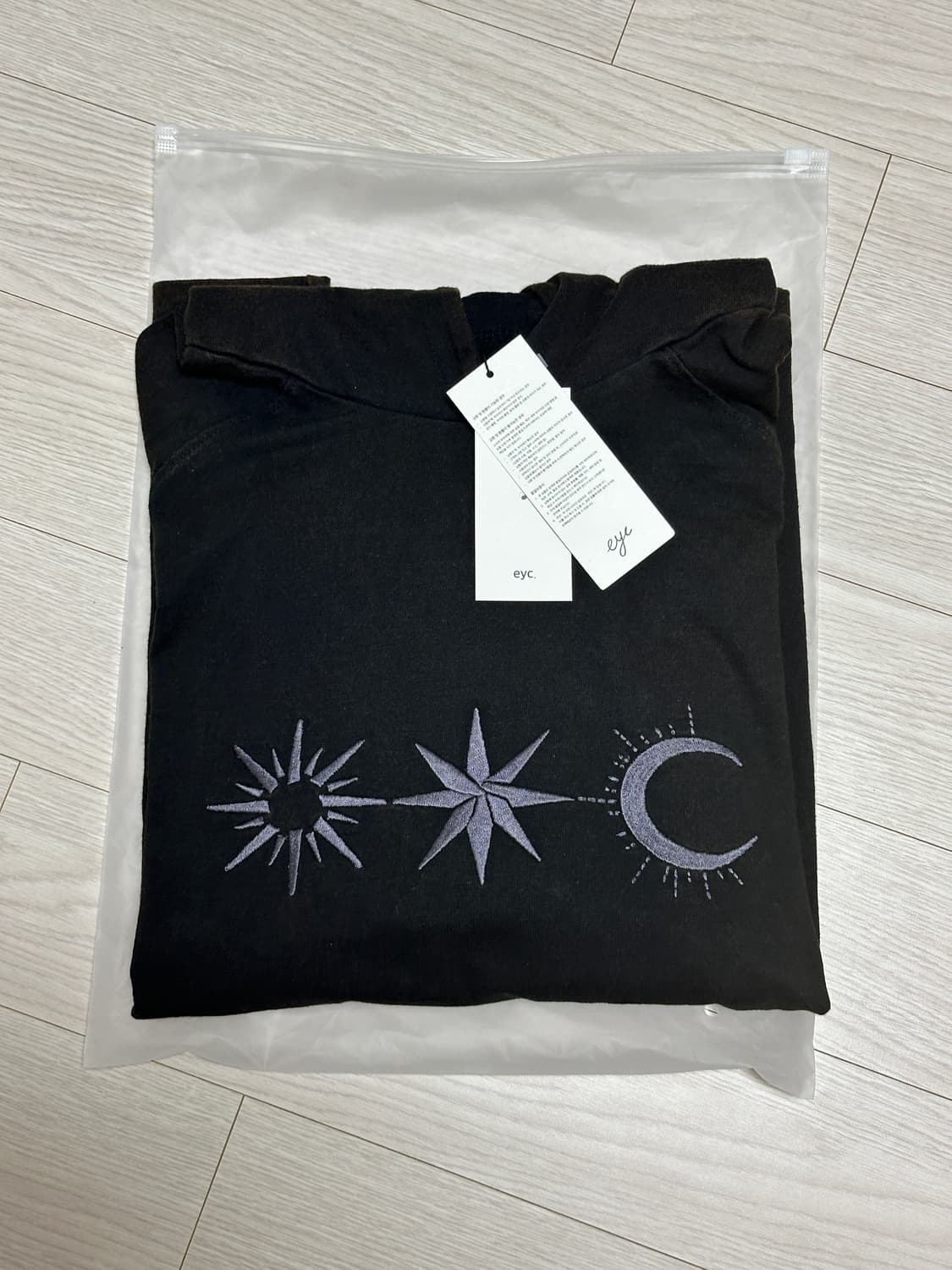 언아카이브 x 음양 후드 슬리브 브라운컬러 상품이미지2