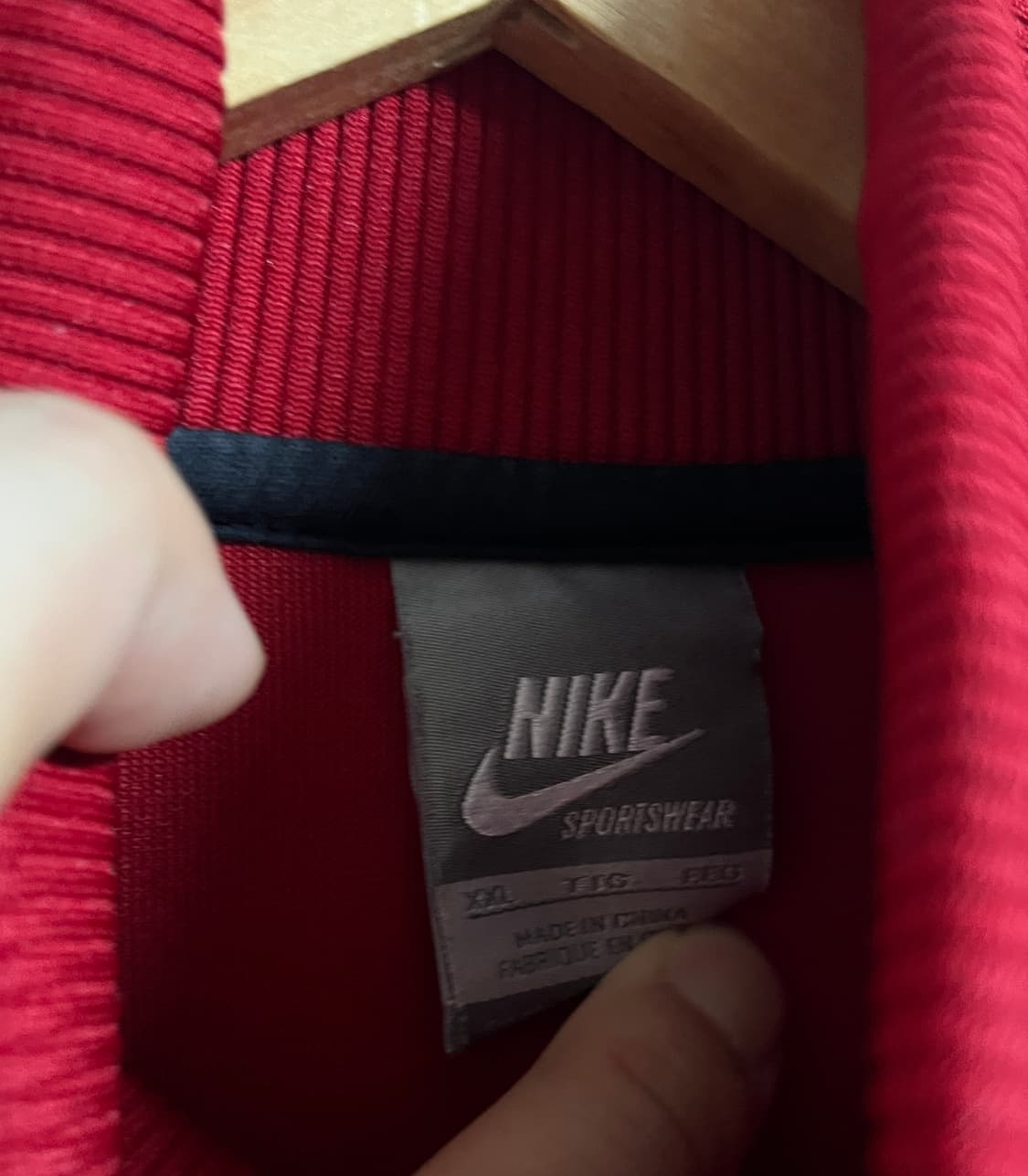 나이키 스탠다드핏 져지 트랙탑 자켓 점퍼 2XL 상품이미지5