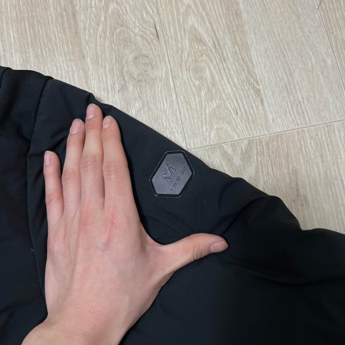 밀레 골프 남성 라이트 구스다운 경량패딩 XL/105  상품이미지3