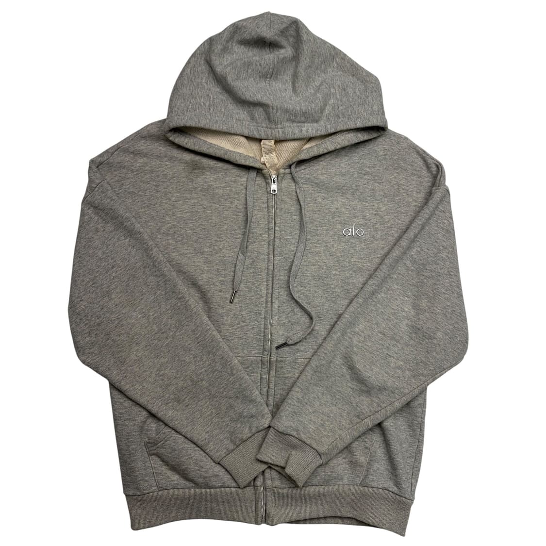 alo 알로 그레이 후드집업 S 상품이미지1
