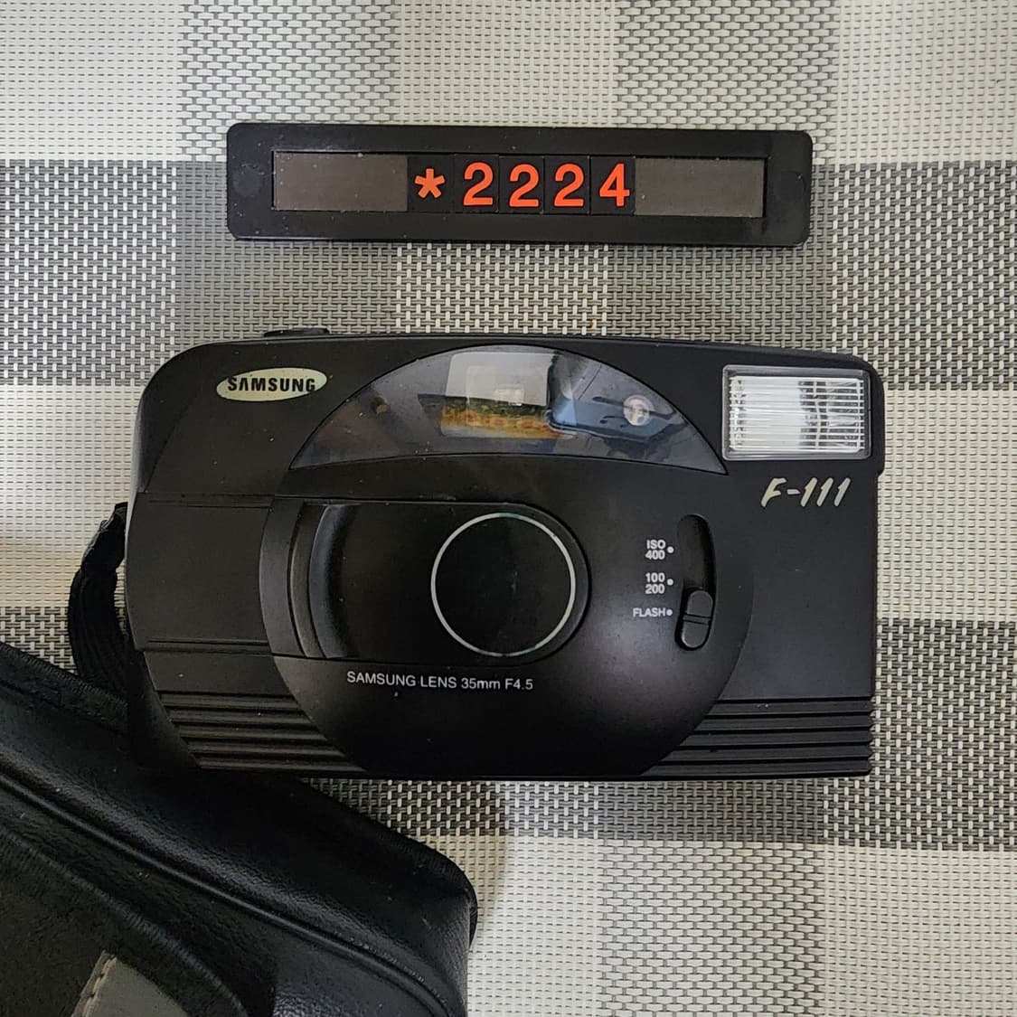 삼성 F-111 필름카메라 파우치포함 상품이미지1
