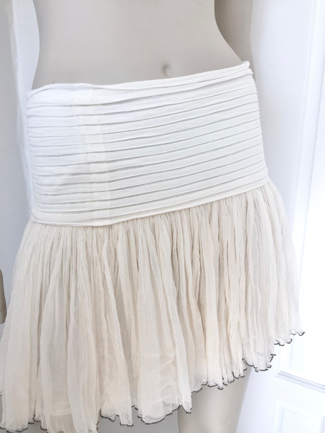 이자벨 마랑 Wrinkled Pintuck Skirt 상품이미지5