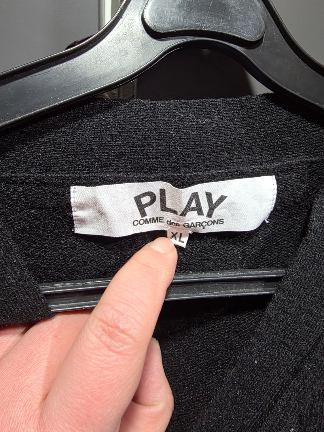 Comme des Garçons PLAY Heart Cardigan Bl 상품이미지2