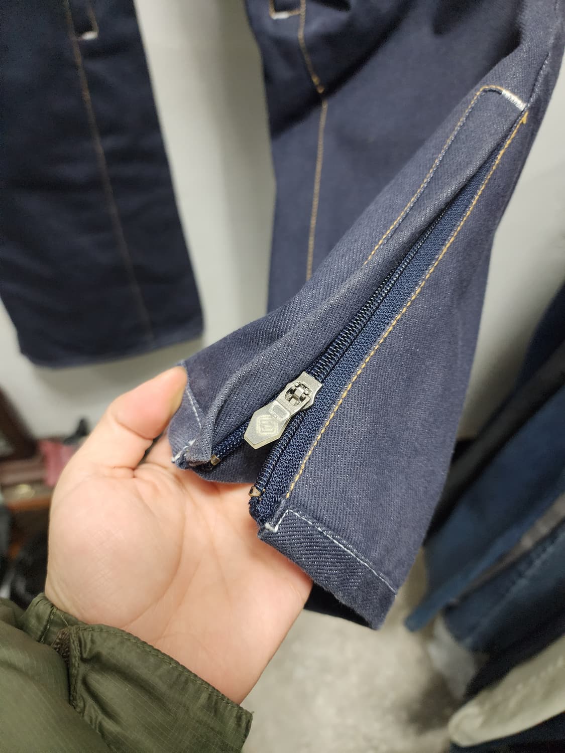 언리미티드G 생지 데님 스키 보드복 하의 상품이미지6