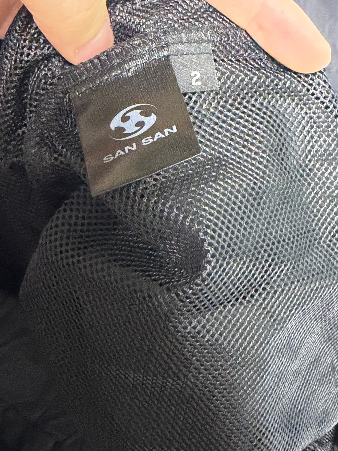 산산기어 웨이브 팬츠 블랙 상품이미지7