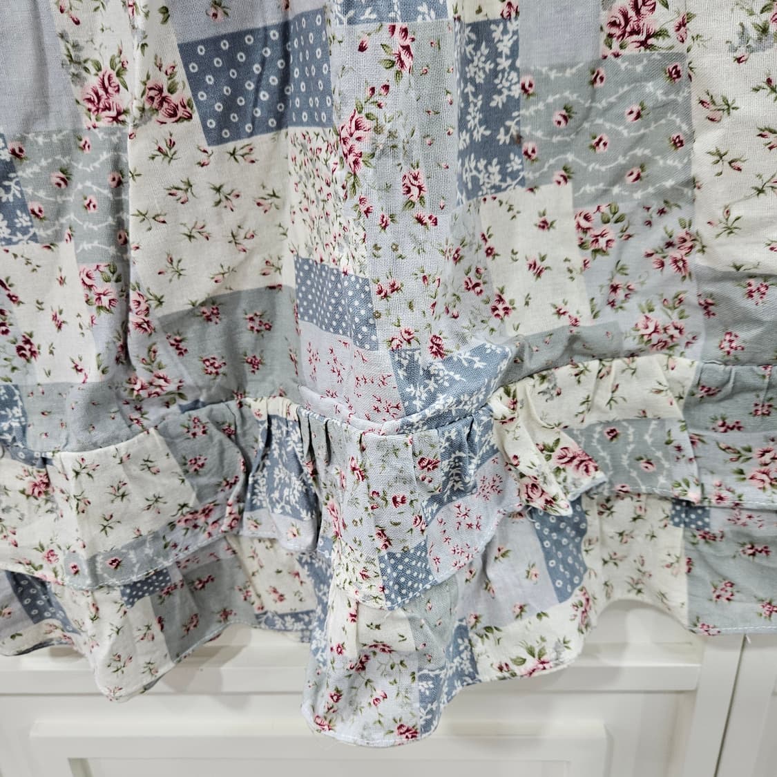 패치워크 플라워 나시 원피스 상품이미지8