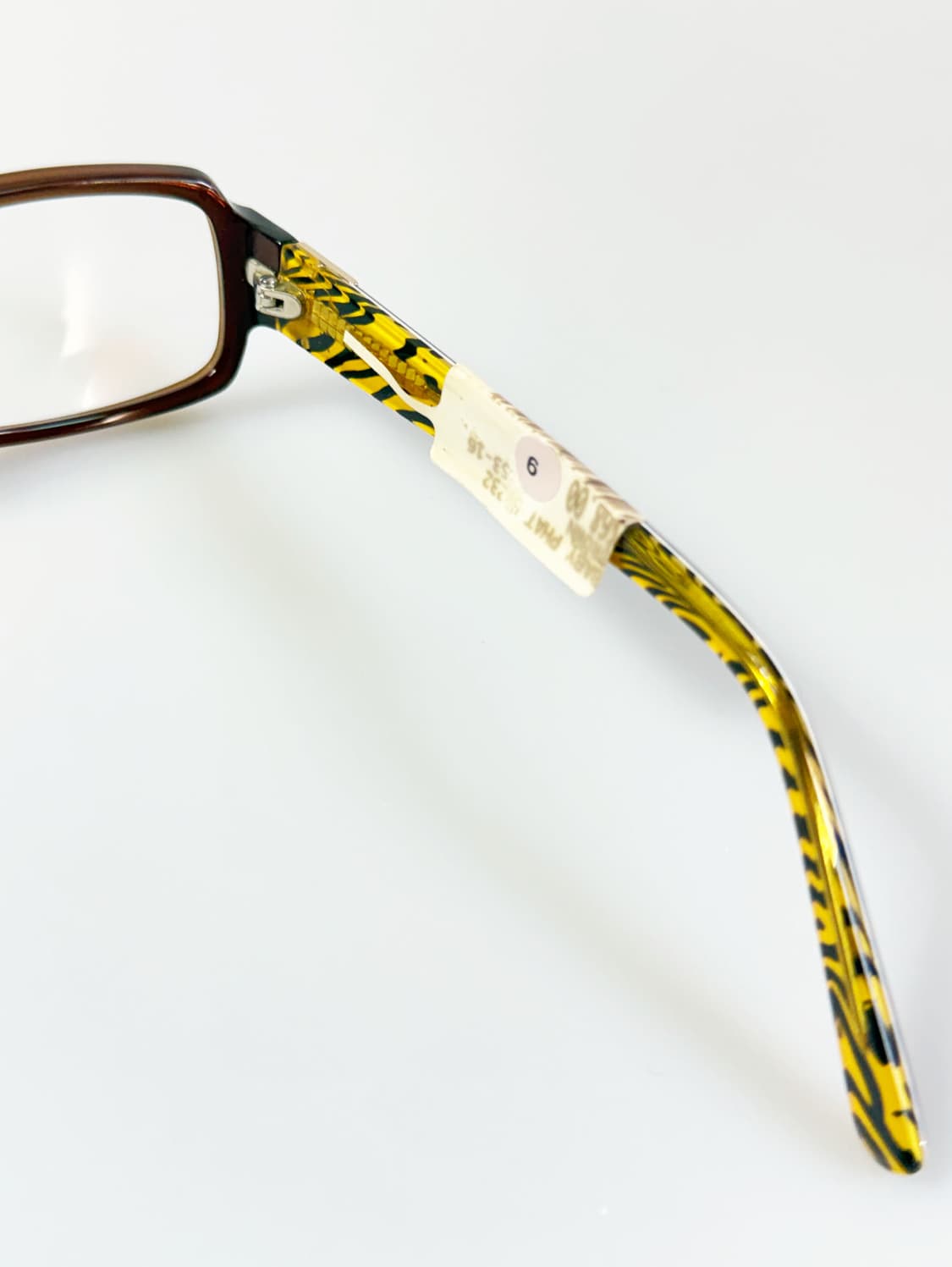 BABY PHAT 브라운 뿔테 스퀘어 프레임 빈티지 안경 상품이미지6