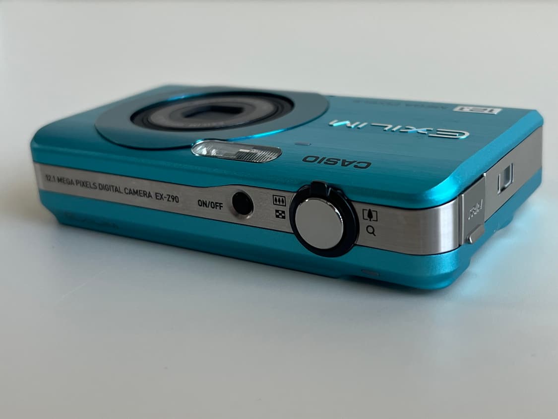 [민트급] 카시오 엑슬림 z90 민트 / 디지털카메라 빈티지디카 상품이미지4