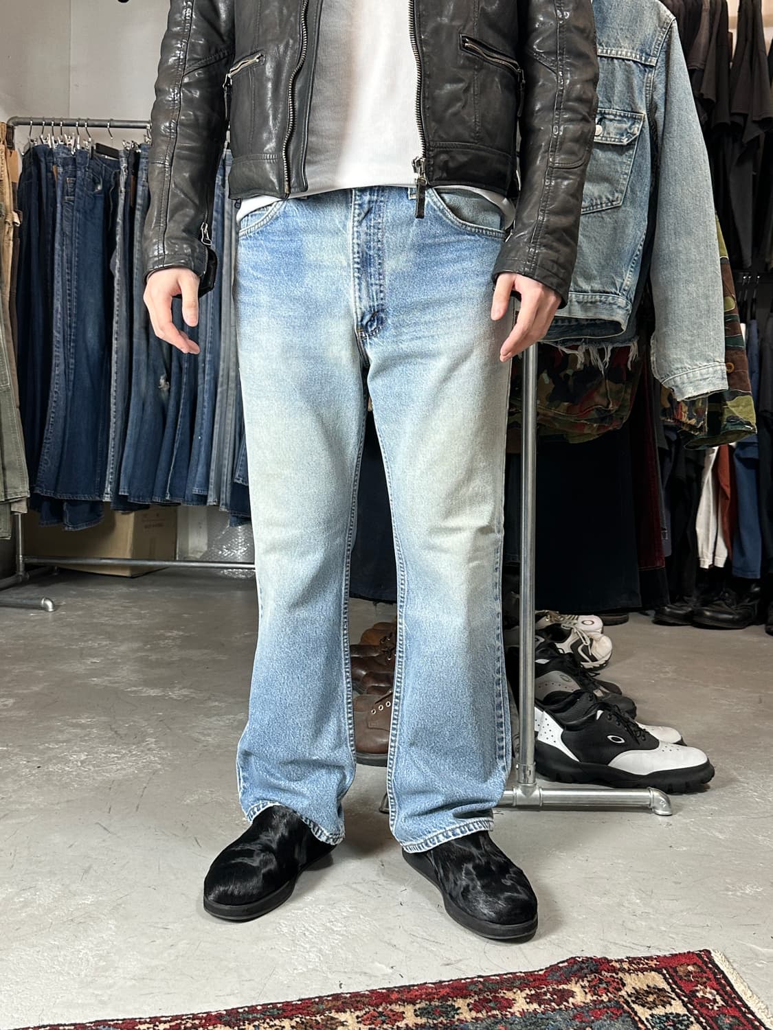 90's USA Made 빈티지 리바이스 517 오렌지탭 상품이미지2