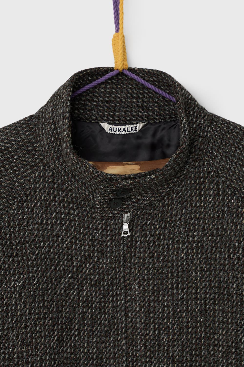 25aw 오라리 울실크 트위드 블루종 / 3 상품이미지1