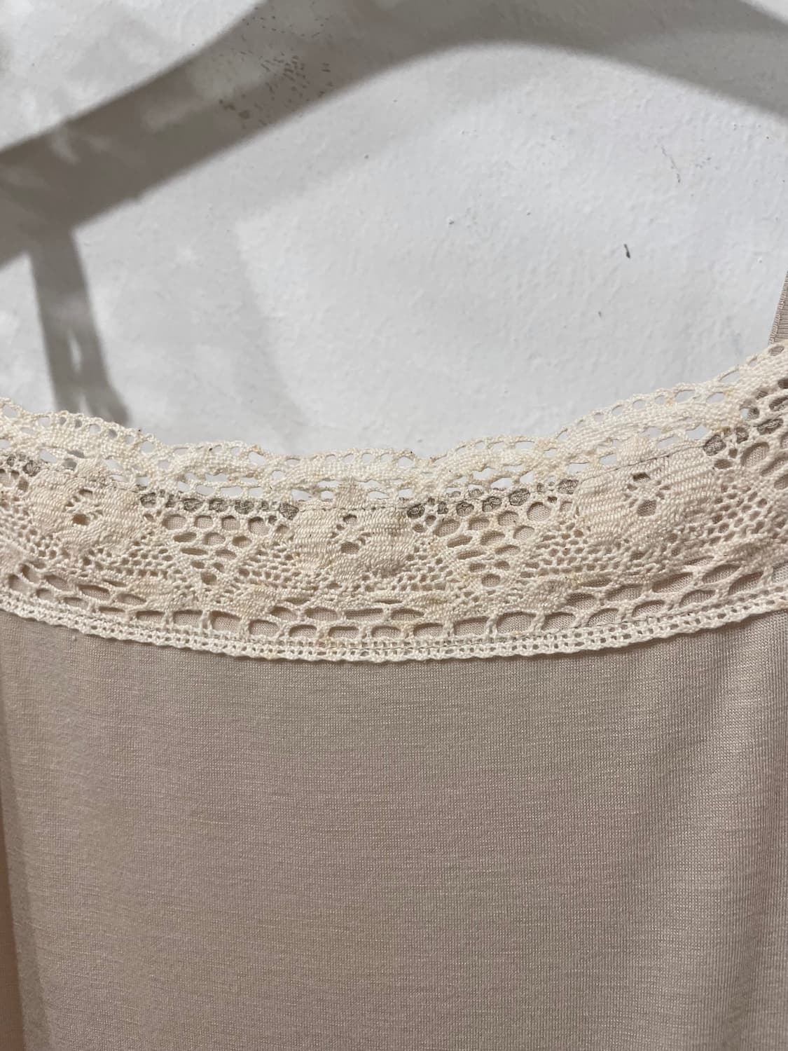 Lace Trim Cotton Slip  OPS 상품이미지6