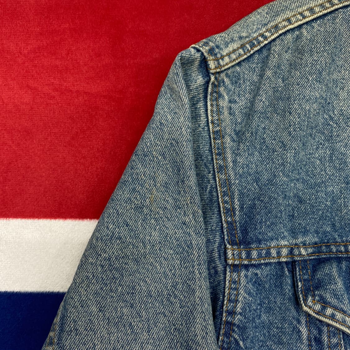 리바이스 USA 청자켓 XL 상품이미지4