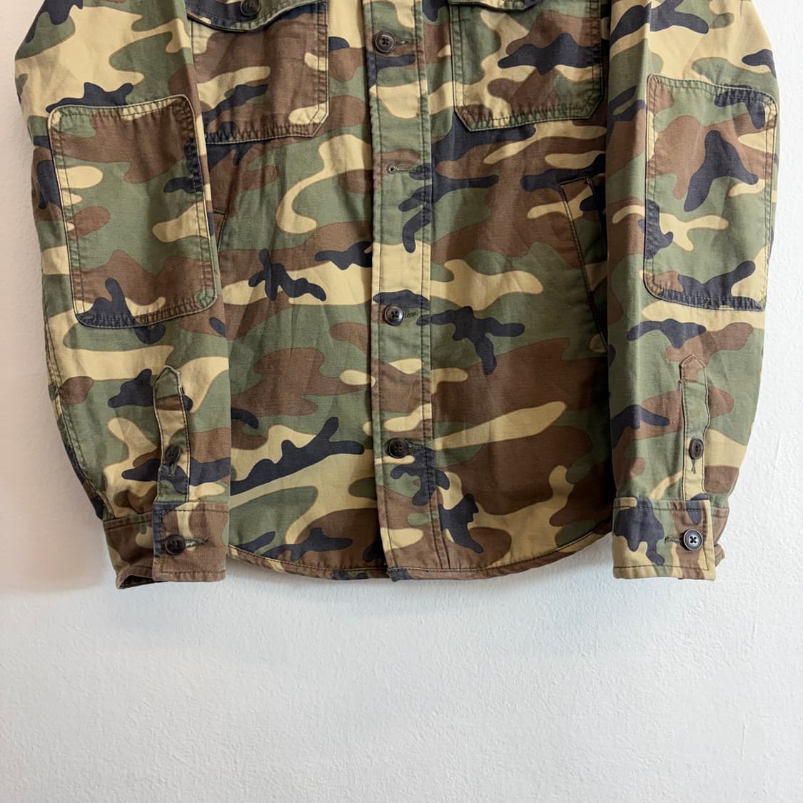 GAP 갭 카모 밀리터리 셔츠(S) 상품이미지6