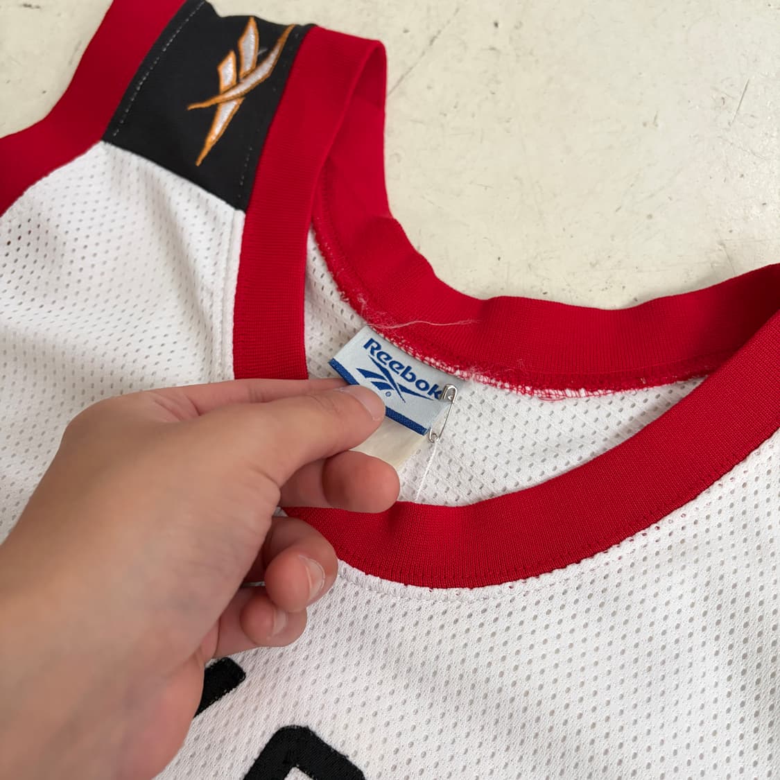 90-00s 리복 NBA 빈티지 농구져지 유니폼 XL 상품이미지5