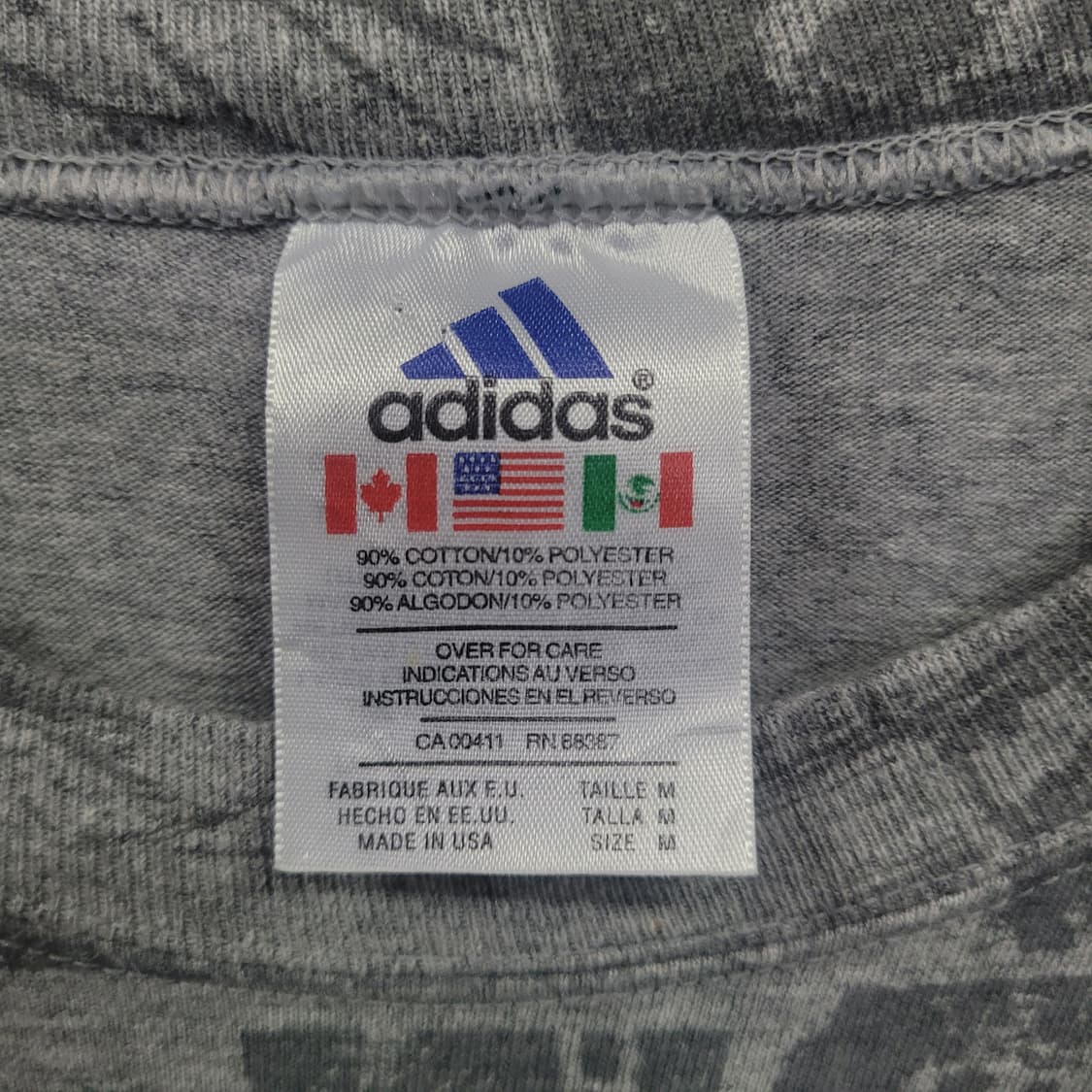아디다스 USA 빈티지 90s 아카이브 시그니처 셔츠 상품이미지5