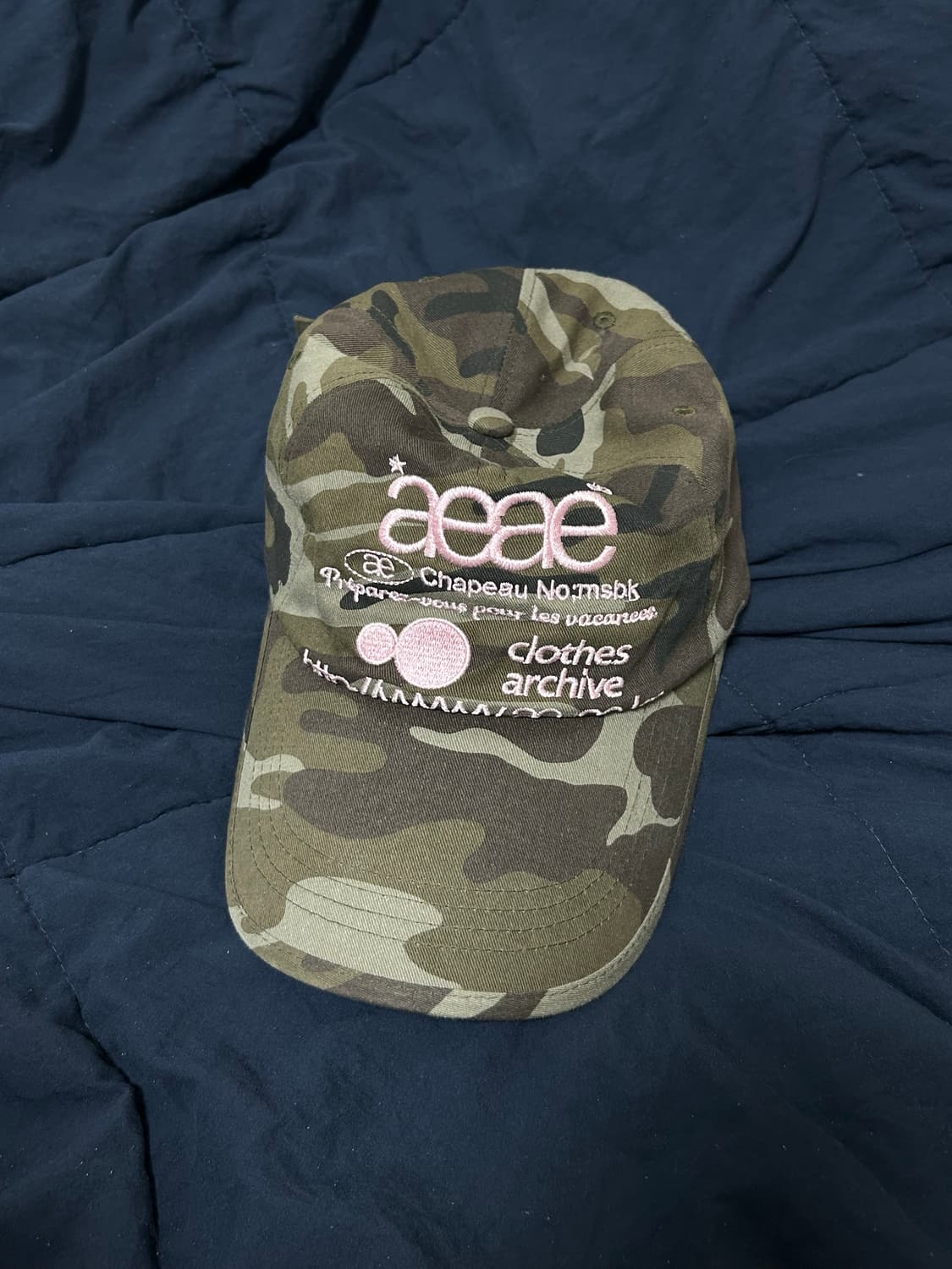 aeae 카모 볼캡 모자 상품이미지1