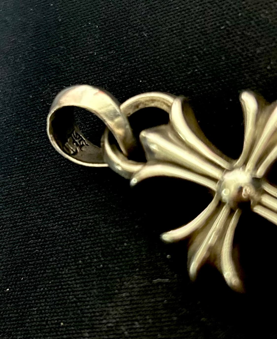 크롬하츠 페이퍼체인 24인치, CH크로스 with 베일 상품이미지4