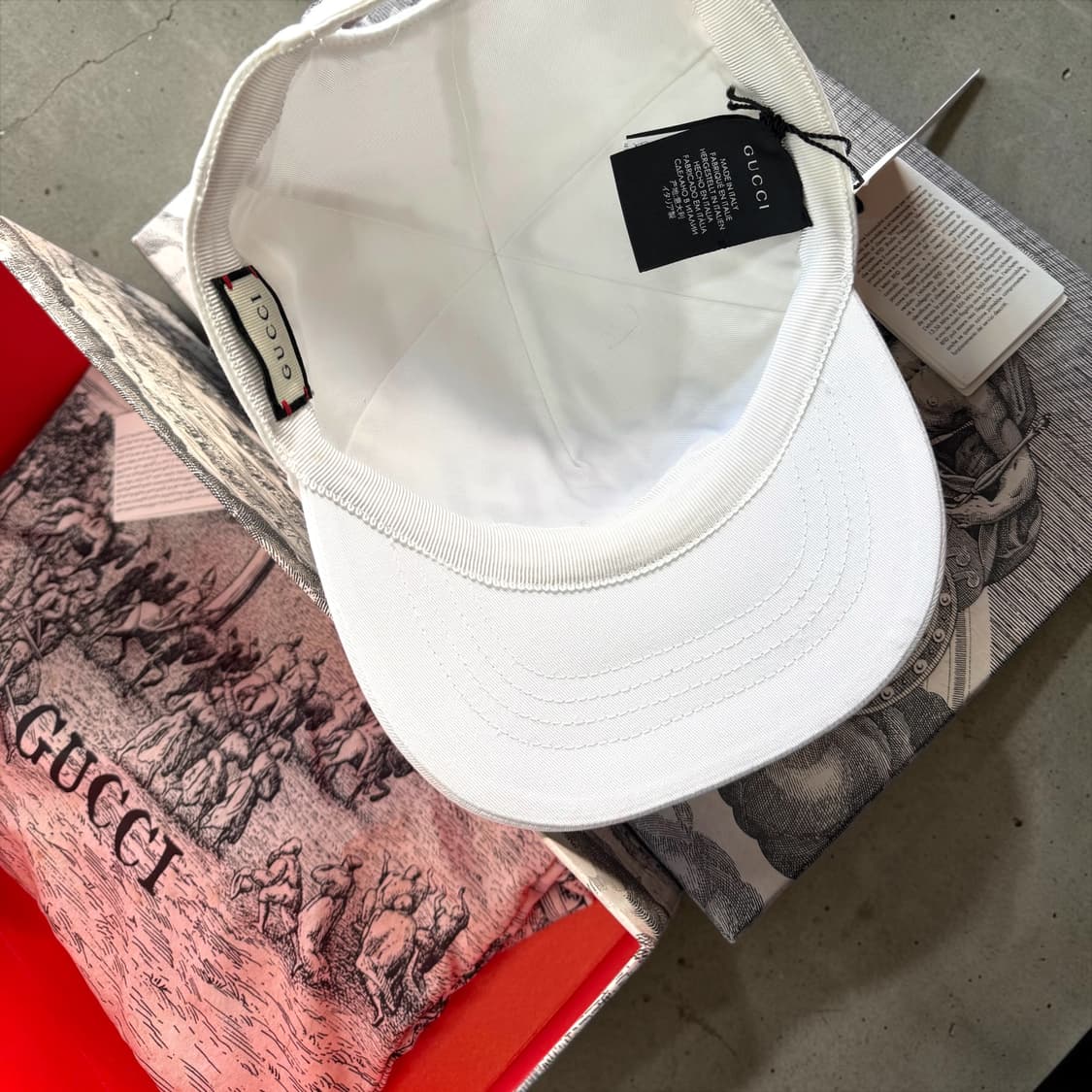 . 구찌 2019-2020FW 로고 자수 베이스볼 캡(새상품) 상품이미지6