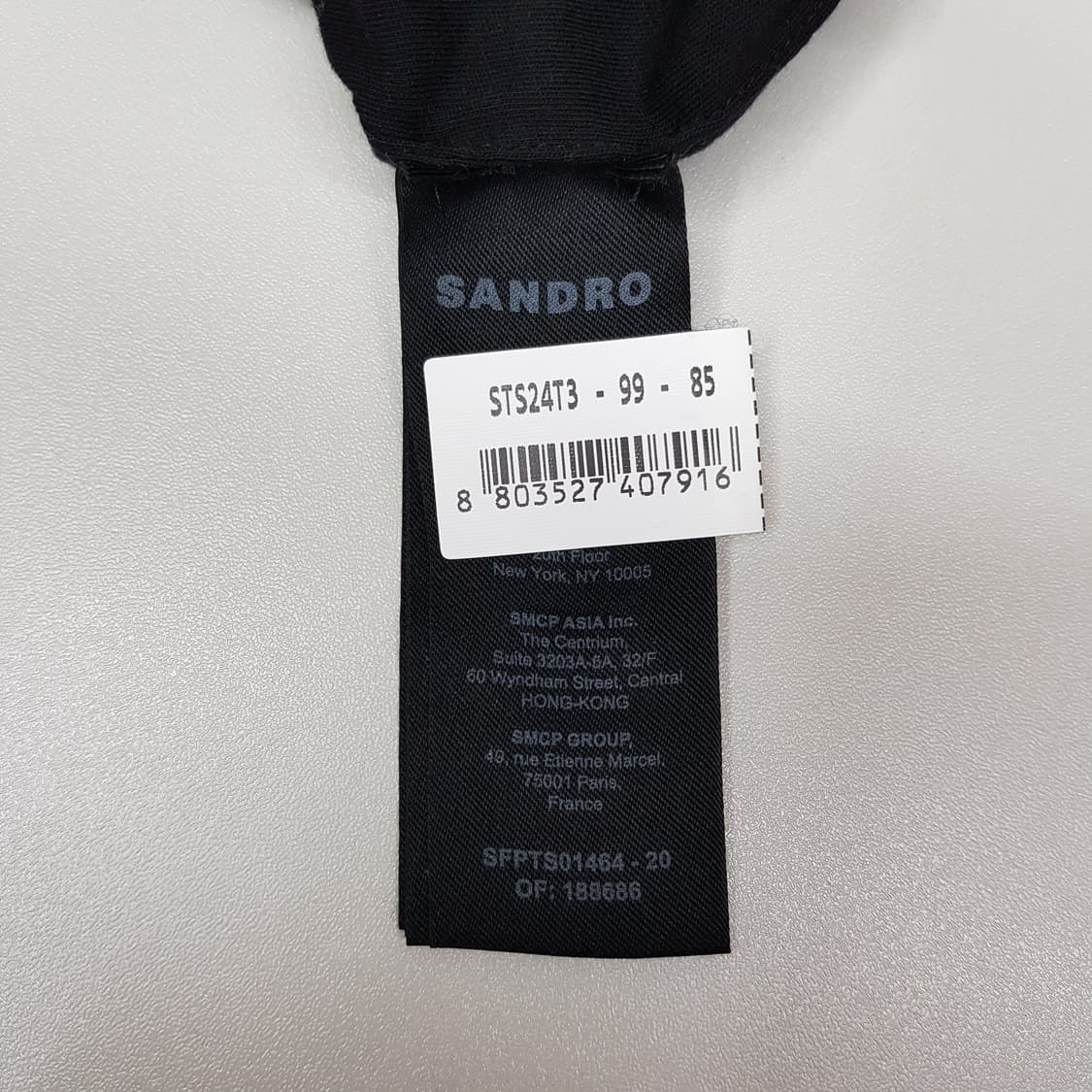 산드로 숄더패드 슬리브리스 티셔츠 M사이즈 상품이미지5