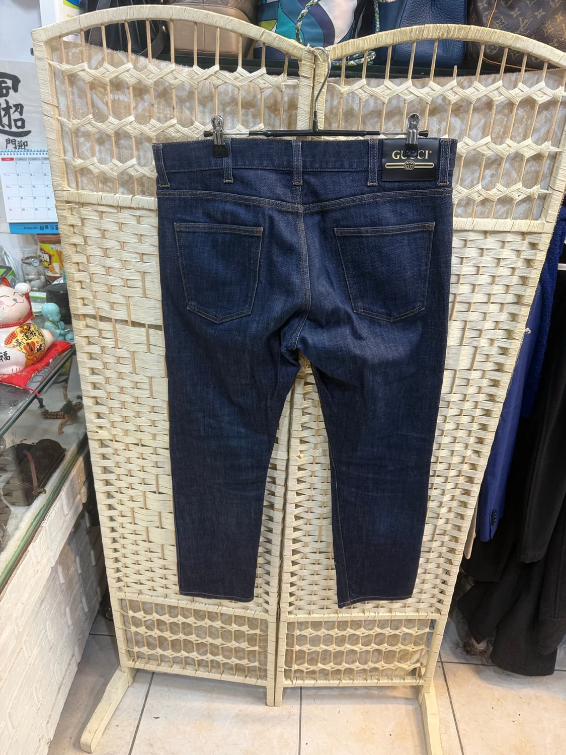 34/20ss 정품 구찌 데님바지 팝니다 상품이미지6