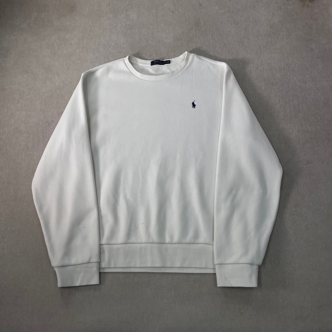 105 폴로랄프로렌 스몰포니 화이트 맨투맨  상품이미지1