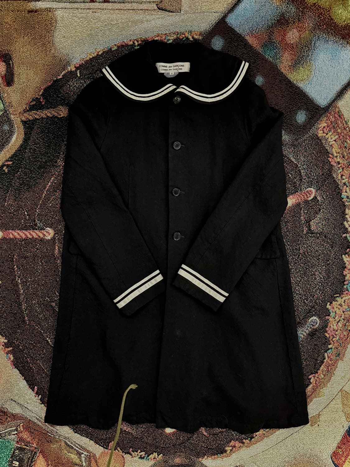2015 꼼데 가르송 세일러 코트 상품이미지2