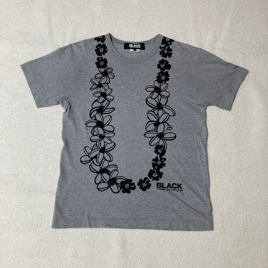 꼼데가르송 블랙 티셔츠 상품이미지1