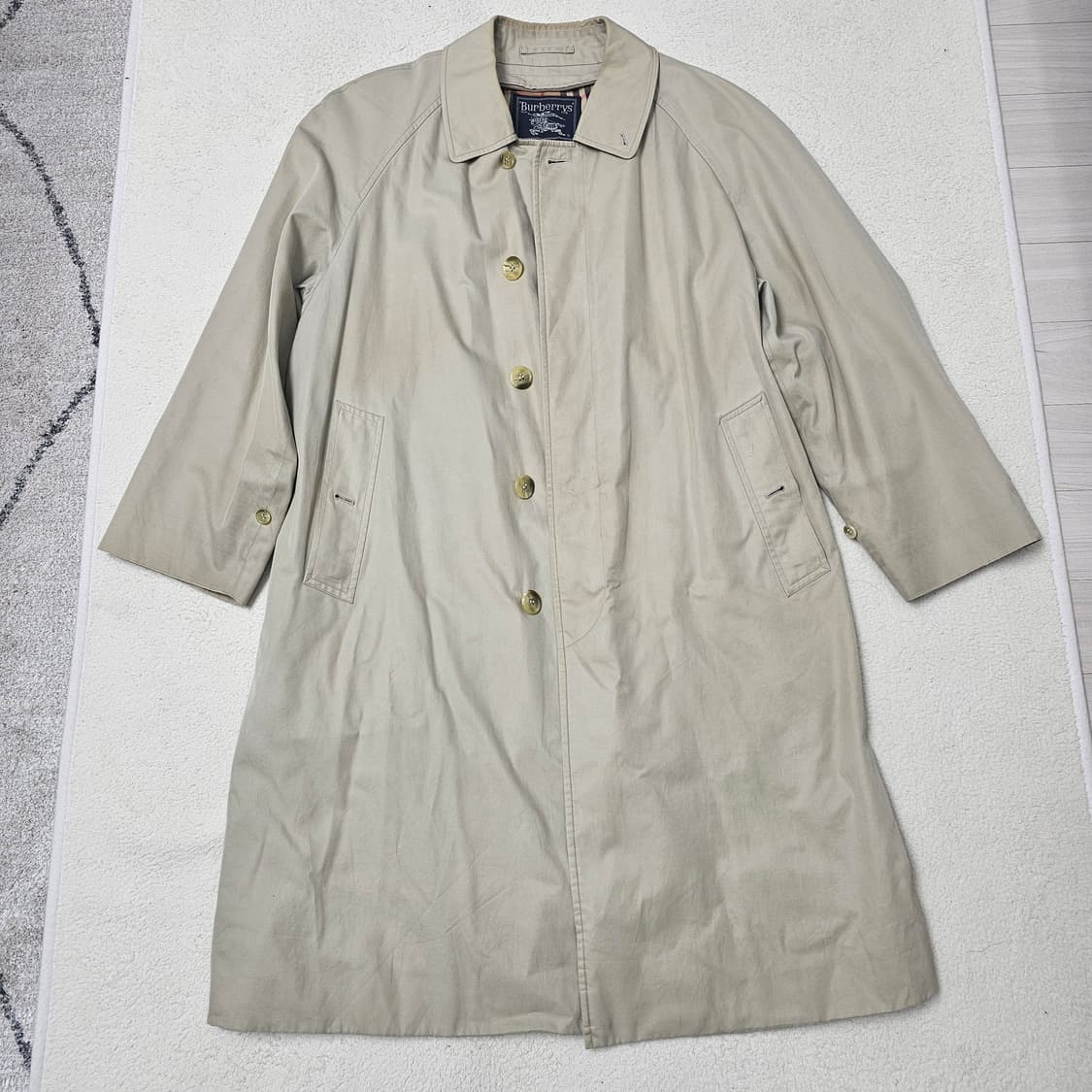 정품 빈티지 버버리 트렌치 맥코트 상품이미지1